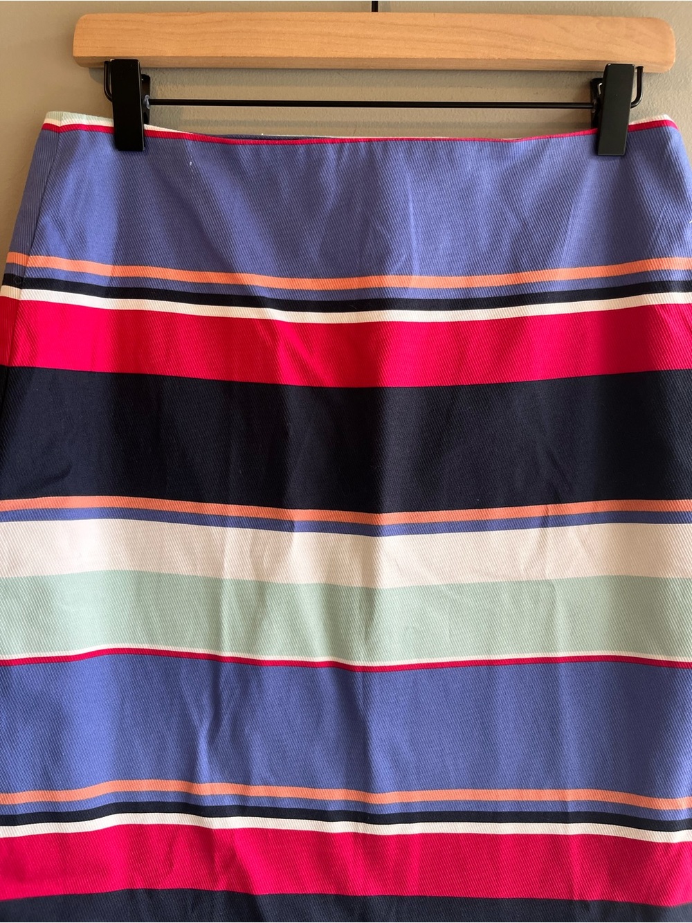 Talbots Striped Multicolor A-Line Skirt - Women’s Size 4 NWT - Picture 4 of 9